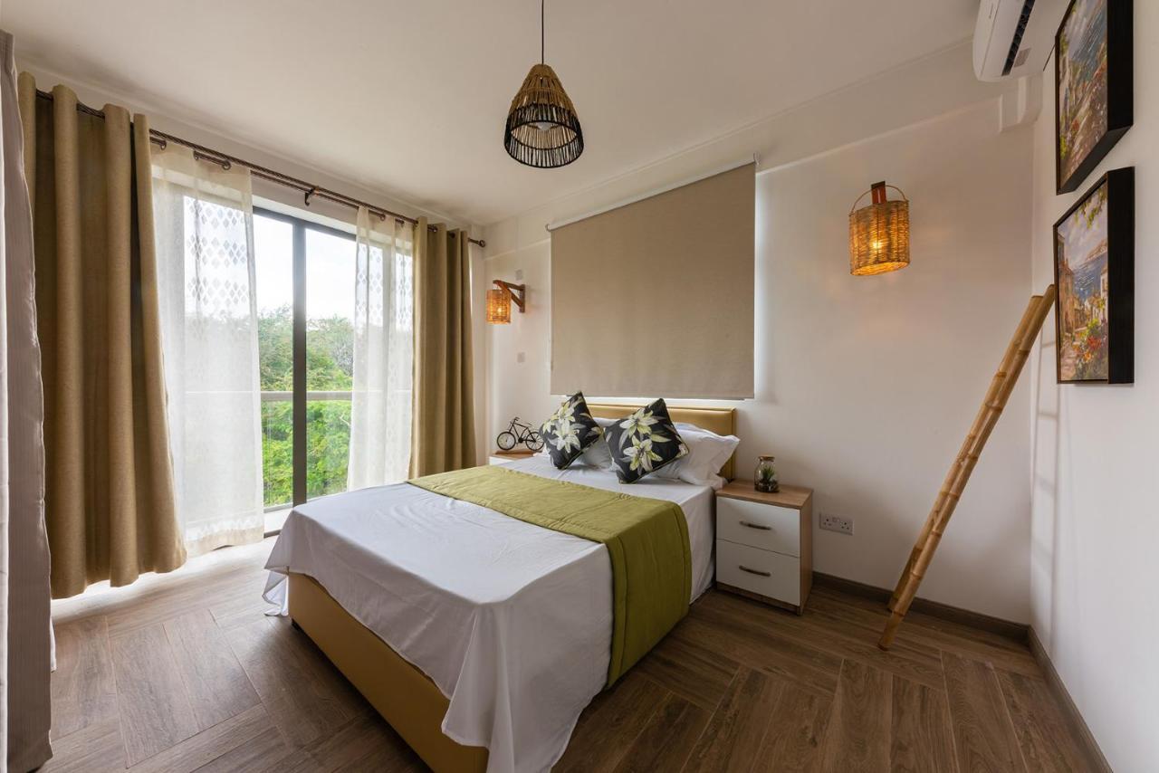 373 Wolmar Cosy And Modern Apartment- 200 Metres From The Beach And Supermarkets And Just Next To Domaine De Wolmar With Views Of Deers And Green Natural Park Flic-en-Flacq Eksteriør billede